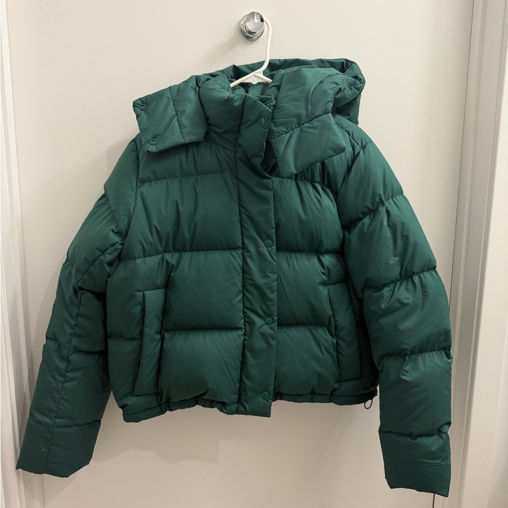 lululemon athletica Forest Green Puffer Jacket